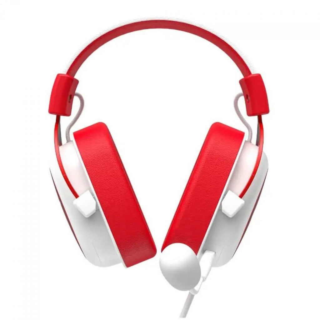 Havit HV-H2002D Gaming Headset – 3.5mm, 53mm Drivers, Multi-Platform, White/Red