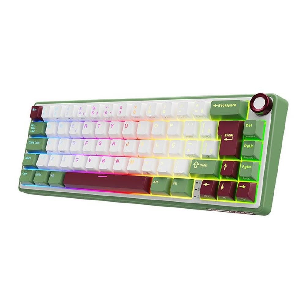 CLAMN Night Walker CL-TK76 Mechanical Keyboard – RGB, White