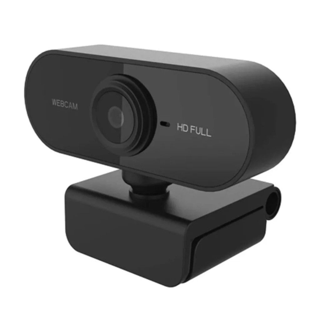 Full HD Webcam – 1080x1920p, 2MP, USB Plug & Play, Built-in Microphone