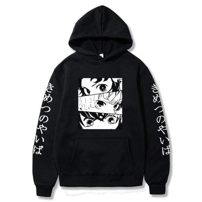 Demon Slayer Kimetsu No Yaiba Anime Hoodie – Harajuku Style