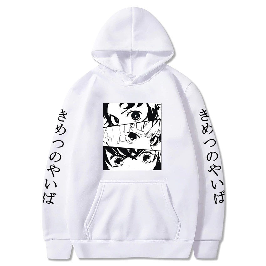 Demon Slayer Kimetsu No Yaiba Anime Hoodie – Harajuku Style