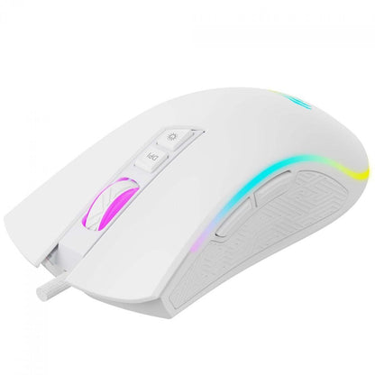 Havit MS1034 Gaming Mouse – RGB, 4800 DPI, USB, 7 Buttons, White