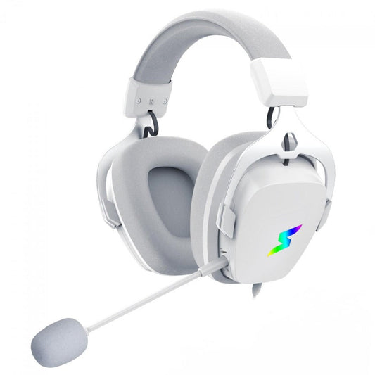 SuperFrame Wind Gaming Headset – RGB, Wireless, 50mm Drivers, White (SF-HS-WD7WRU)