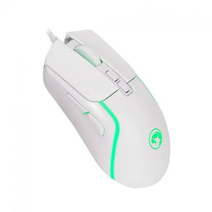 Mouse Gamer Marvo M292, 8000 DPI, 7 botões, White, M292 WH