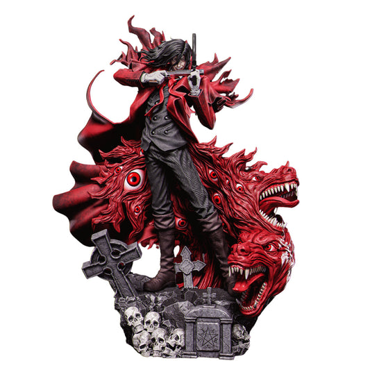 Alucard Hellsing Action Figure – 25cm, 1:9 Scale, 3D Printed Collectible