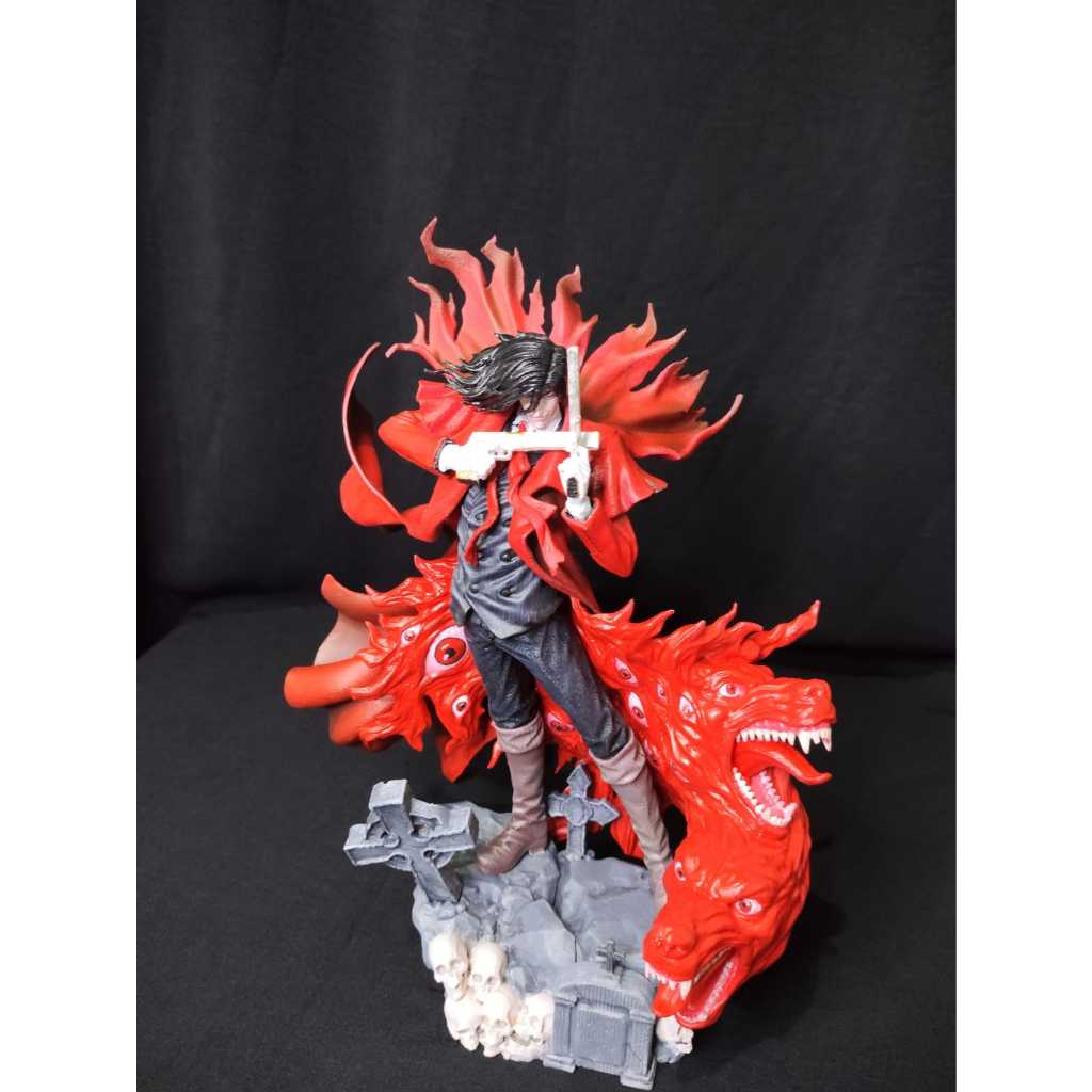 Alucard Hellsing Action Figure – 25cm, 1:9 Scale, 3D Printed Collectible