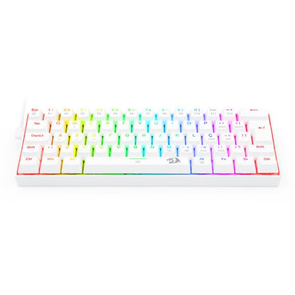 Dragonborn 60% Mechanical Gaming Keyboard – RGB, Blue Switch, ABNT2, White