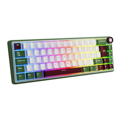 CLAMN Night Walker CL-TK76 Mechanical Keyboard – RGB, White