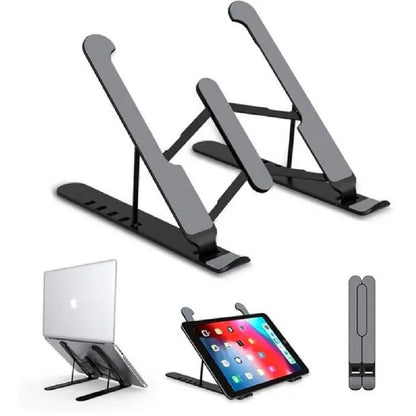 Laptop Stand – Foldable Iron Notebook Holder