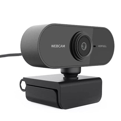 Full HD Webcam – 1080x1920p, 2MP, USB Plug & Play, Built-in Microphone