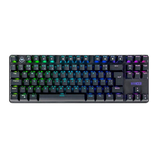 Mancer Ghoul MK3 Mechanical Keyboard – Red Huano Switch, RGB, ABNT2, Black