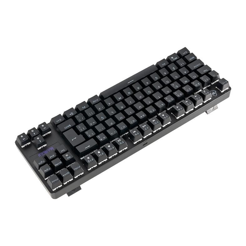 Mancer Ghoul MK3 Mechanical Keyboard – Red Huano Switch, RGB, ABNT2, Black